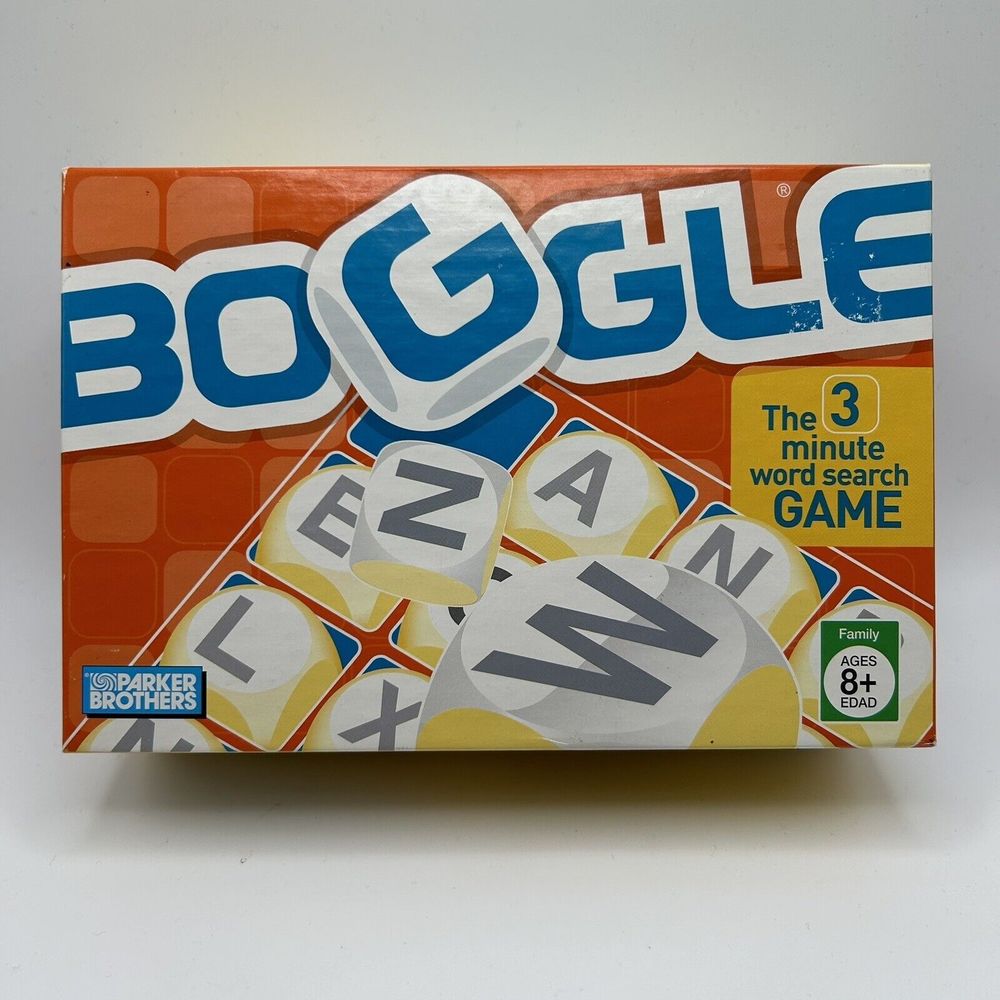 Parker Brothers Boggle Word Search Family Game 2005 -Complete